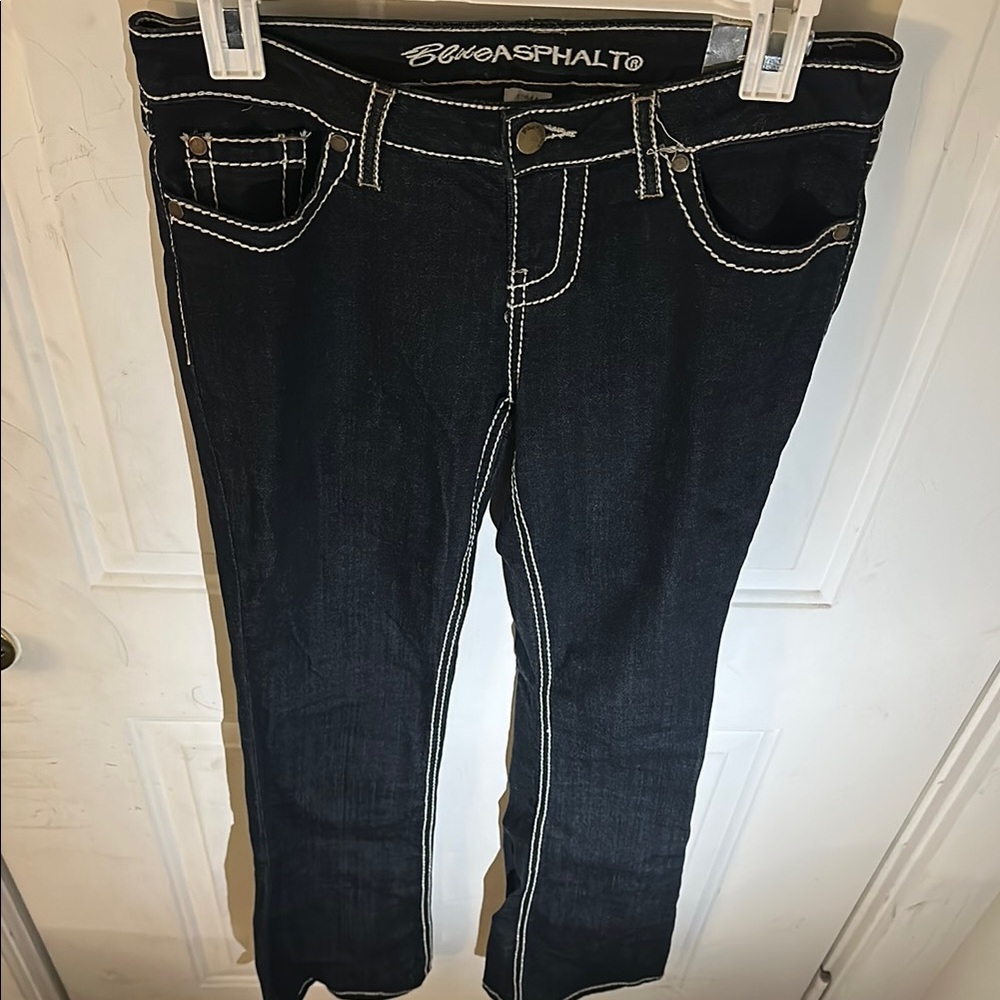 Blue Asphalt by Wet Seal Women’s memphis low rise jeans NWT